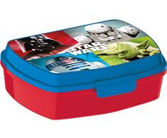 NOVASTYL 8011617 Star Wars Boite à Gouter Plastique/Polypropylène Rouge 17 x 14 5 x 5 6 cm
