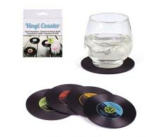 ootb 71/3075 Dessous de Verre, Noir, Taille Unique