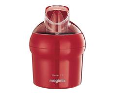 Magimix Sorbetière avec récipient pour gélatine 15 W 1,5 l Rouge