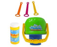babysbreath17 Enfants Bulles en Plein air Jouets Eau Blowing Jouets Seau Bubble Soap Bubble Blower Enfants Toy Cadeau d'anniversaire