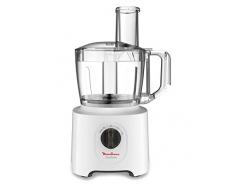 Moulinex Robot Cuisine Multifonctions Easy Force Robot Cuisine Bol 2,4L 5 Accessoires 20 Fonctions 1100W Blanc FP244110