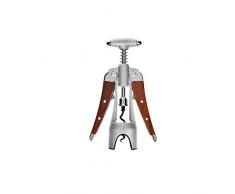 LAGUIOLE Tire-bouchon crémaillère Laguiole Tire-bouchon à levier métallique dune grande robustesse et une mèche en acier trempé avec 5 spirales Emblème Laguiole gravé sur la partie supérieure pour assurer son authenticité