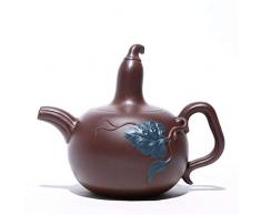 HuiQing Théière Zhang Théière Célèbre Maroc Argile Violet Théière Décalques Thé Jacinthe purple mud