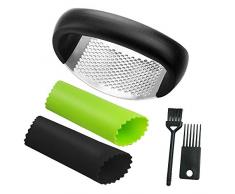 YuCool Lot de 5 presse-ail en acier inoxydable pour la cuisine et la maison