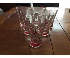Lot de 6 verre a cocktail martini et tonic neuf