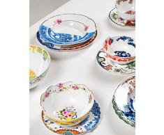 Seletti - Eudossia - Assiette à dessert en porcelaine - Collection Hybrid - Design Collectif Ctrlzak