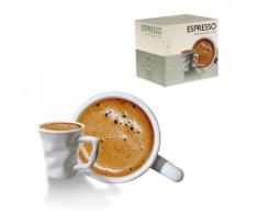 Invotis IN1584 Tasse pour Expresso Froissée