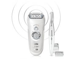 Braun Silk-Épil 7 7/890 Sensosmart Épilateur Électrique/7 Accessoires Argent