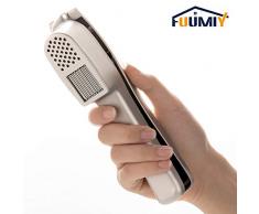 Fuumiy Presse-ail Gingembre Professionnel Coupe Ail Garlic Press,Anti-Rouille Pratique Solide Passe au Lave-Vaisselle Nettoyage Facile pour la Cuisine