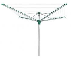 Leifheit 85271 Linomatic 400 Comfort Séchoir à Linge Extérieur Vert Bouteille