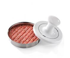 GEFU GE15410 Spark Presse Ã Burger Acier Inoxydable Inox 13,4 x 13,4 x 8 cm