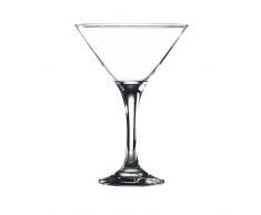 Genware Nev-mis586 Verre à Martini, 17.5 cl/6 G (lot de 6)