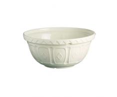 Mason Cash Mélange de Couleurs crème S24 résistante aux impacts en faïence 24 cm Bol à mélanger
