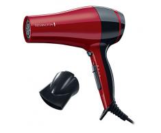 Remington D3080 Sèche-Cheveux Pro Dry Puissant 2000W, Compact et Léger - Rouge