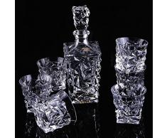 Bohemia Whisky Set cadeau en cristal Carafe + 6 verres