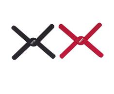Contiup Lot de 2 dessous de plat extensibles en silicone multi-usages souples et durables, antidérapants, dessous de verre pour casseroles de cuisine