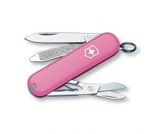 Victorinox Classic SD Pink 53005 - Couteau suisse de poche rose 7 fonctions longueur 58 mm