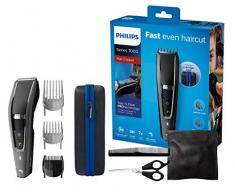 Philips HC7650/15 Tondeuse Cheveux et Barbe Series 7000 avec Housse de Voyage et Kit Barber