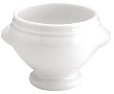 6X Olympia Whiteware Bols à soupe Tête de Lion 475 ml Plat de cuisine en porcelaine