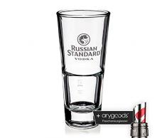 Russian Verre standard Vodka Longdrink empilable Gastro Bar + anygoods