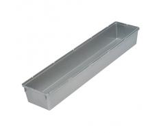 OKT 2053796 Range-Couverts avec Système de Commande Plastique Argent 38 x 8 cm