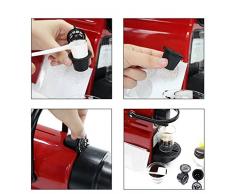 Capsules de Café Rechargeables Dosettes de Café Réutilisables Compatible avec Machine Nespresso