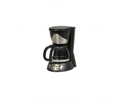 Kitchen chef - ksmd230t - Cafetière programmable 6 tasses 550w noir/inox