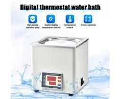S SMAUTOP Digital Thermostatique Bain-marie Bain-marie, Affichage numérique Électrique Bain-marie à température constante Capacité 3L, RT à 100 ° C, 300W, 220V / 60 Hz