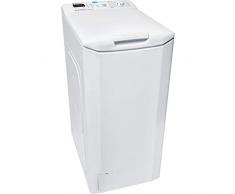 Lave linge Top 8 Kg Candy CSTG382L147 - Lave linge Chargement par le dessus - Essorage 1200 tr/min - Départ différé - 80 dB - Pose libre - Classe énergétique A+++