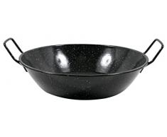 Esmaltaciones L'étoile martelée-Plat à Paella Creux bordoneada 36 cm 7 L