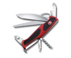 Victorinox Couteau (RangerGrip 79 13 cm 3,3 cm 5,7 161,6 (oz) g Noir/Rouge Acier Inoxydable)