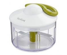 Tefal Hachoir Manuel 5 Secondes 500 ML, Blanc/Vert/Transparent, 0.5 liters