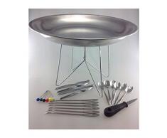 Lebrun 923000 Plat de Service à Fruit de Mer INOX