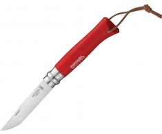 Opinel O001890 Couteau de Poche Mixte Adulte, Rouge