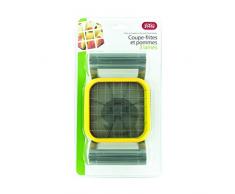 Easy Make KD3149 Coupe Frite/Pomme 3 Lames INOX/PS, Multicolore, 16,7 x 10,6 x 6,2 cm