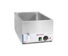 Hendi 238912 Bain-marie Kitchen Line avec robinet de vidange