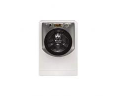 Hotpoint-Ariston AQD1070D69EU Lave Linge 10 kilograms 1600 rpm Classe: A Blanc et Titanium