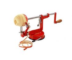 La Bonne Graine N4232R Pèle-Pommes Fixation Ventouse Red Star