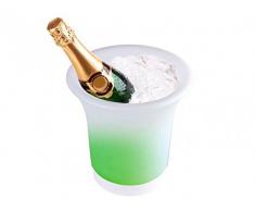 Seau Isotherme à LED avec changeur de couleur - Seau à champagne/seau á glace - refroidisseur à vin,champagne,eau,jus