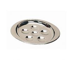 Plat à escargots 13,5 cm Diamètre avec six trous.