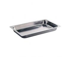 Bourgeat K091 Plat à rôtir, Gastro Norm 1/1, EN ACIER INOXYDABLE