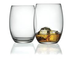 Alessi Mami XL SG119/3S4 - Verres à Long Drink Design en Verre Cristallin, Set De 4