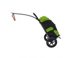 B-tourist chariot de course à roulettes pour porte-vélos charge max. 25 kg marone