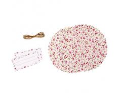 Rayher 68003000 Kit Déco F. Confiture Verre Fleurs, sous Blister 1set