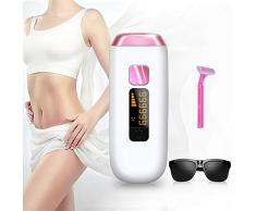 Epilateur à Lumière Pulsée, IPL Appareil dÉpilation Professionnel 999,999 Flashs pour Corps/Visage/Maillot/Aisselles, épilation permanente des poils visibles du corps et du visage à la maison