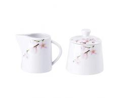 VEWEET, série Annie, 1 boîte de Lait, 1 sucrier en Conserve, en Porcelaine