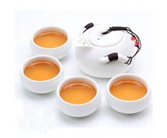 La haute Céramique Théière Quik Ensemble de tasses à thé chinois japonais Porcelaine Kungfu Service à thé pour Home Office Business