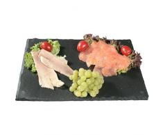 KESPER 38101 Plat de Service 40x30cm en Bois, Nature, 15 cm