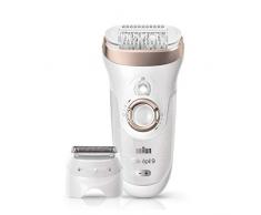 Braun Silk-épil 9 9-561 Épilateur Sans Fil Wet & Dry/ Épilation + 6 Accessoires