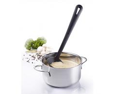 Westmark 28542270 Cuillère à Sauce Gentle 29cm en PA, Noir, 29 x 7,9 x 6 cm